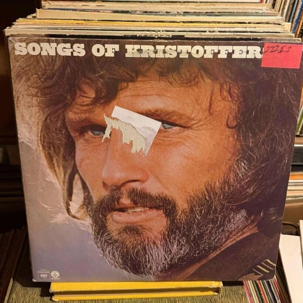 Kris Kristofferson – Songs Of Kristofferson Vintage VG+ AB86